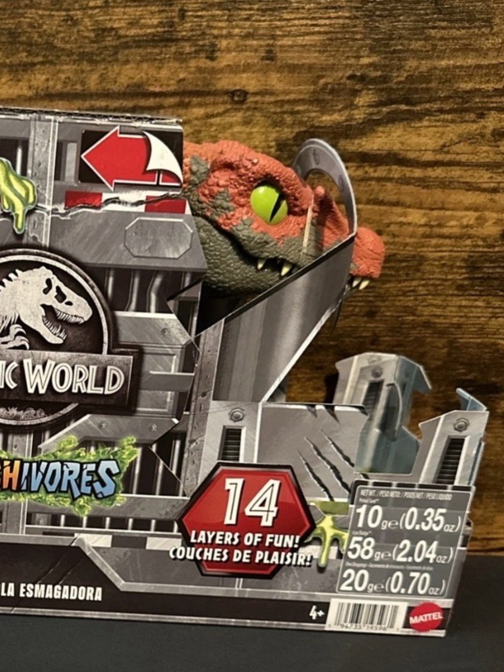 Jurassic World Cage Crashers Spino